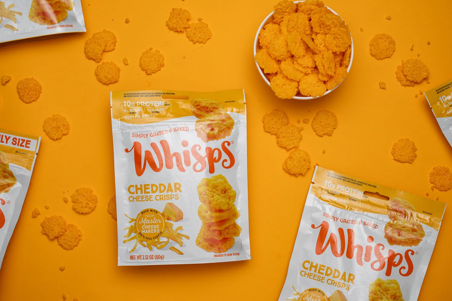 Whisps Cheddar Cheese Chips